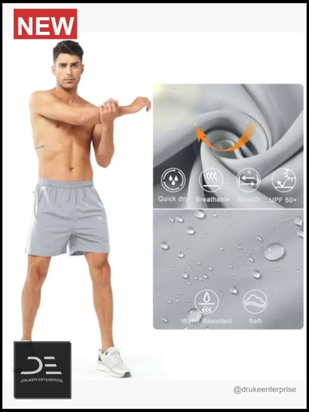 Men's Athletic Running Shorts 7